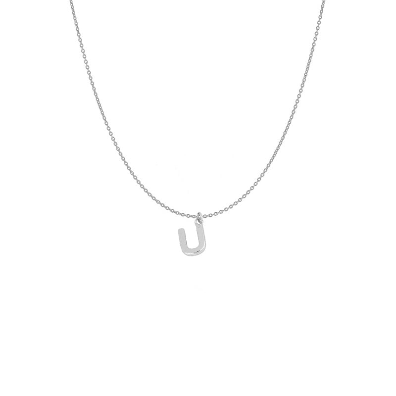 Collar Letter Silver
