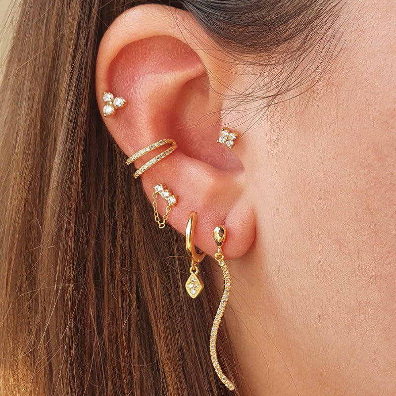 Pendientes Fall Gold